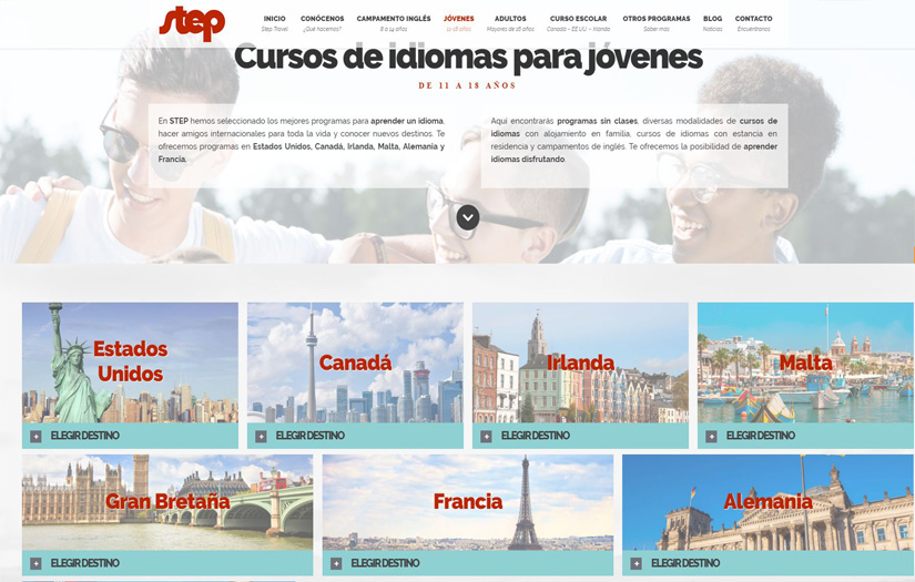 STEP: Cursos de idiomas screenshot 4